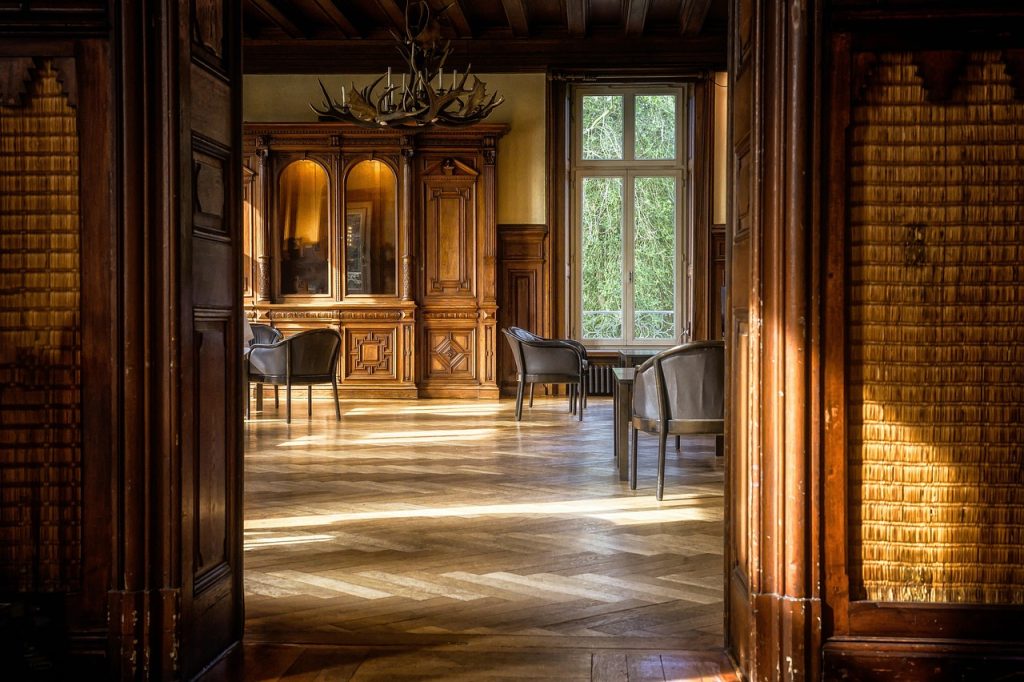 HAbitación antigua de madera